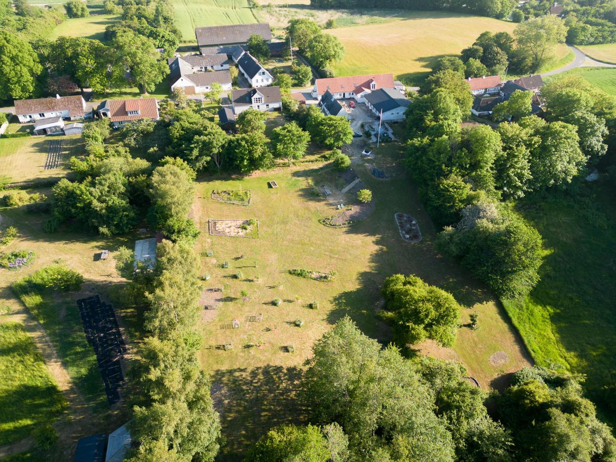 Bed and Breakfast Hos Molsgaarden Knebel Exterior foto